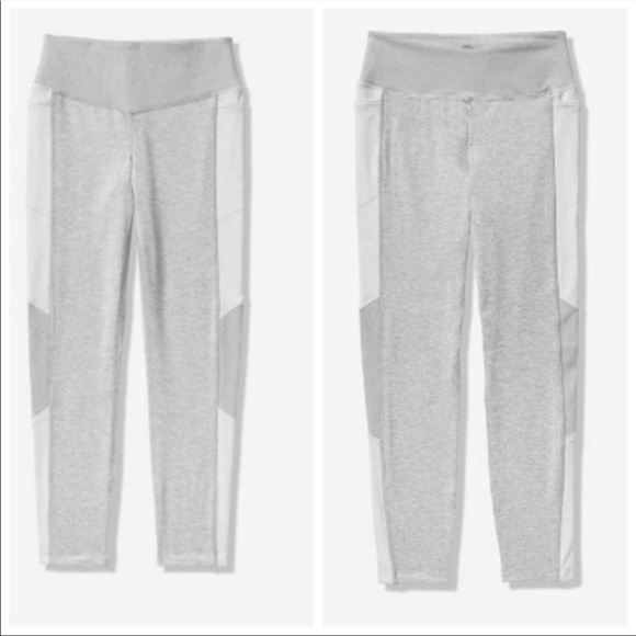 💗VS PINK GRAY EXTREME COZY FULL length Leggings - Picture 2 of 5